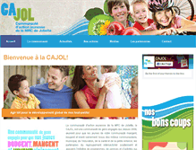 Tablet Screenshot of cajol.org